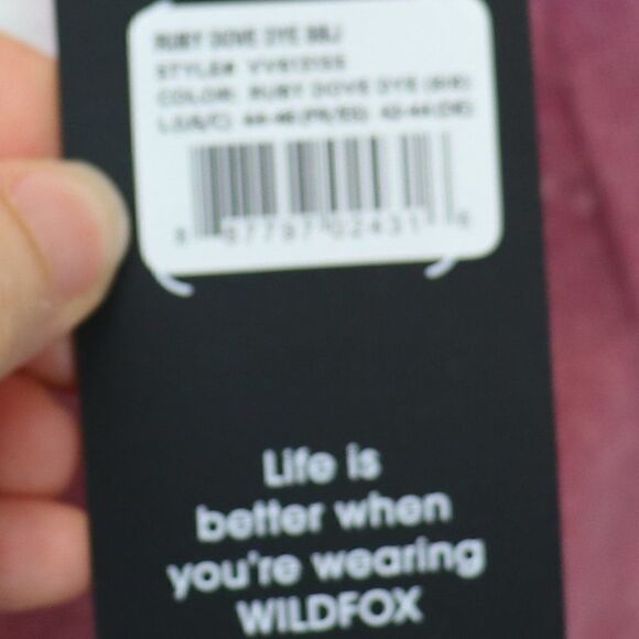 Wildfox Ruby Dove Dye Pullover Sweatshirt L - Picture 3 of 7